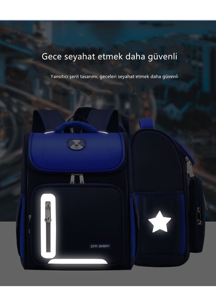 Ilkokul Gece Yansıtıcı Sırt Çantası (Yurt Dışından) fırsatları