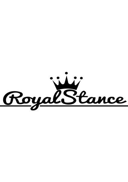 Royal Stance Oto Sticker Araba Cam Sticker