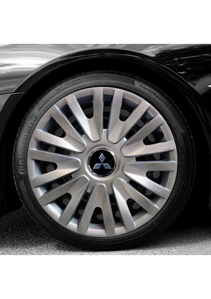Kırılmaz Mitsubishi 15'' Inç Jant Kapağı 4 Adet 1 Takım 2005