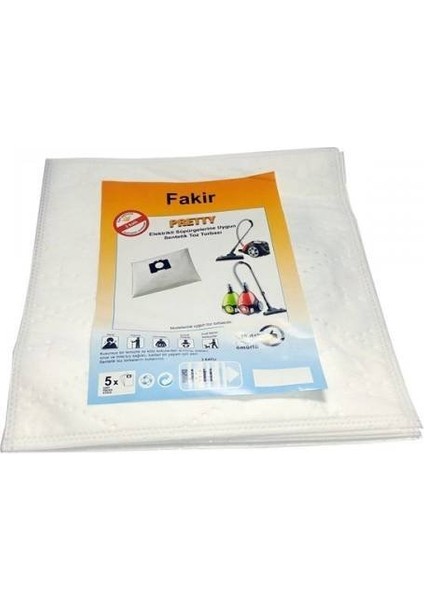 Fakir Pretty Süpürge Bez Toz Torbası 10 Adet Yurt Içi Kargo Ile Teslimat