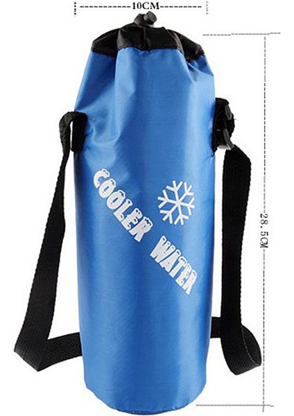 Yalıtımlı Soğutucu Tote Pratik Öğle Yemeği Bag Soğutucu Buz Kutusu Soğutucular Fermuarlı Mavi (Yurt Dışından) fırsatları