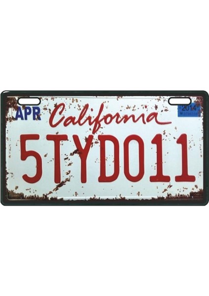 Sevenkardeşler California 1 E-Bike Plakalık