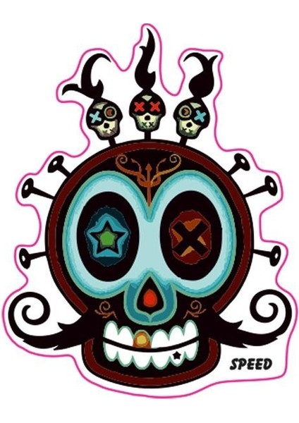 70 X 90 Mm Sticker 10 Lu