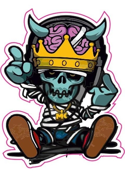 70 x 90 mm Sticker 10'lu