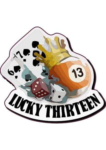 75 X 70 Mm Sticker 10Lu