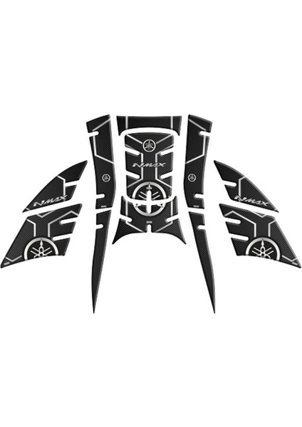 Yamaha Nmax 2021 - 2023 Uyumlu Tank Pad Set 005