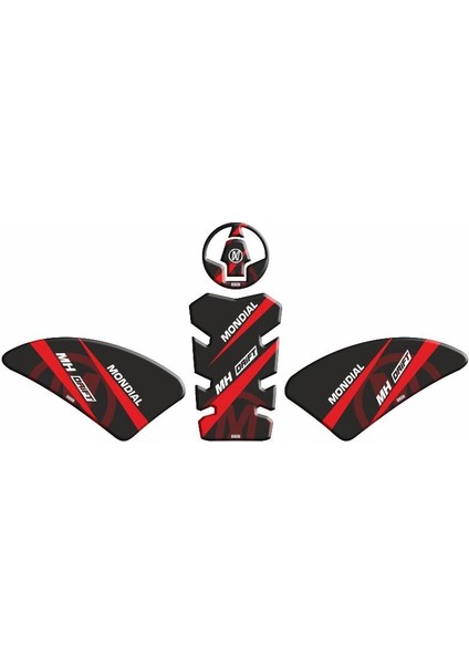 Mondial Mh Drift L 125 2019 - 2023 Uyumlu Tank Pad 005