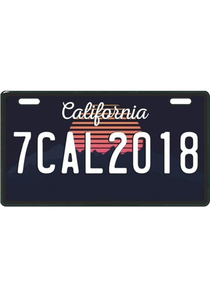 Sevenkardeşler Calıfornia 3 E-Bike Plakalık