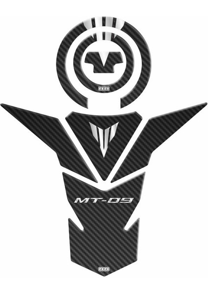 Yamaha Mt09 2013 - 2018 Uyumlu Tank Pad Set 001