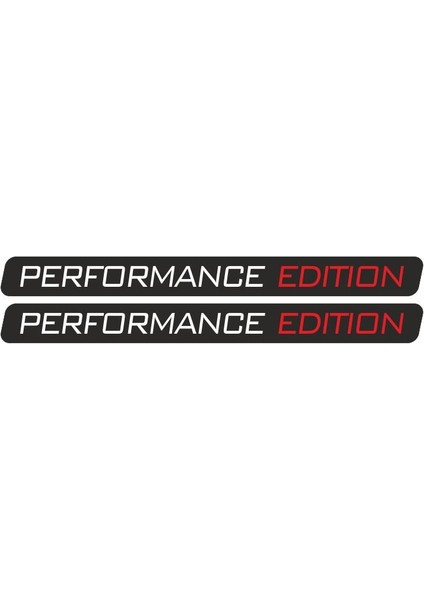 Performance Edıtıon Logo Damla Stıcker