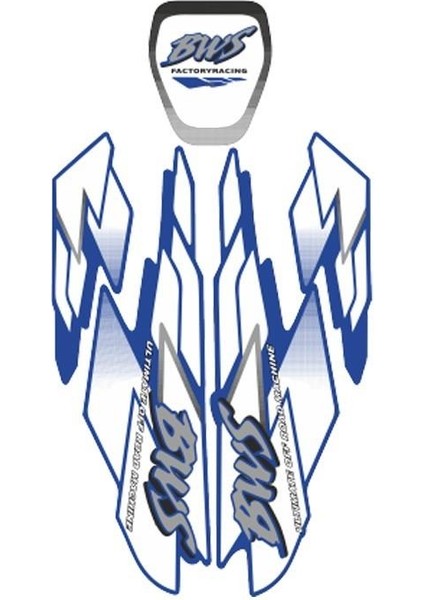 Yamaha Bws Uyumlu Sticker Seti 002