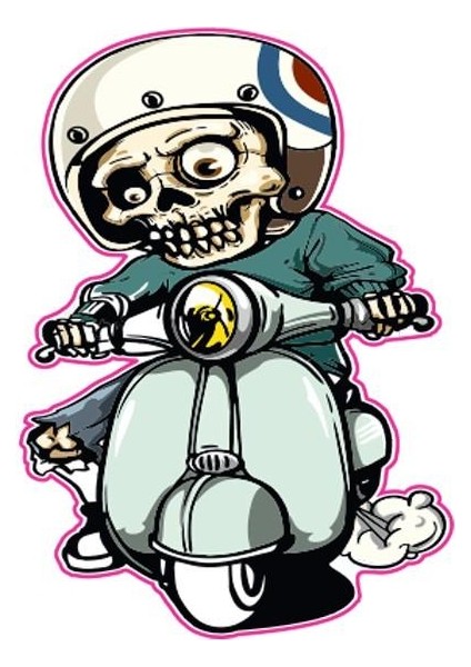 70 X 100 Mm Sticker 10Lu