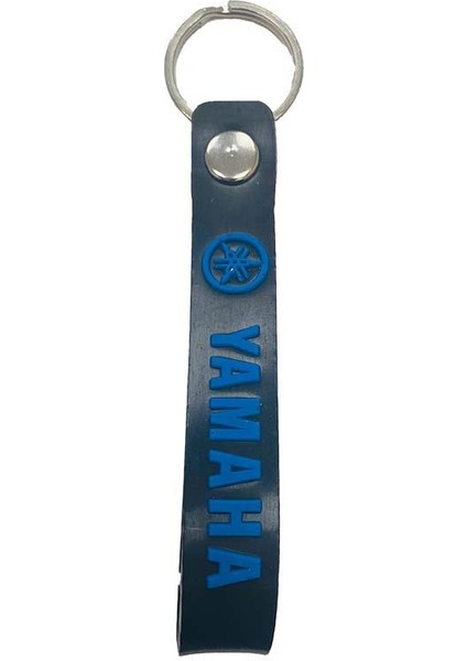 Yamaha Uyumlu Anahtarlık Siyah Mavi