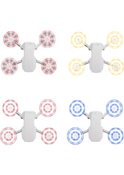 8 Adet 4726 Djı Mini 2 Drone Için Pervane Hafif Ağırlıklı Pervaneler Kanat Yedek Parçaları Mavic Mini 2 B Için (Yurt Dışından) indirimleri