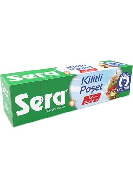 Kilitli Poşet 12'li x 12 Adet