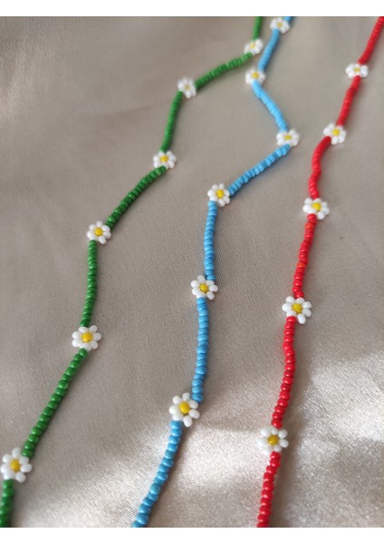 Papatyalı Kum Boncuk Kolye fiyatları