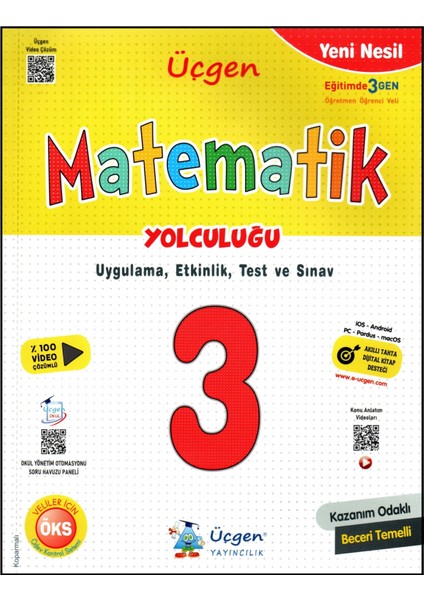 3. Sınıf Yeni Nesil Matematik Yolculuğu (Ciltli)