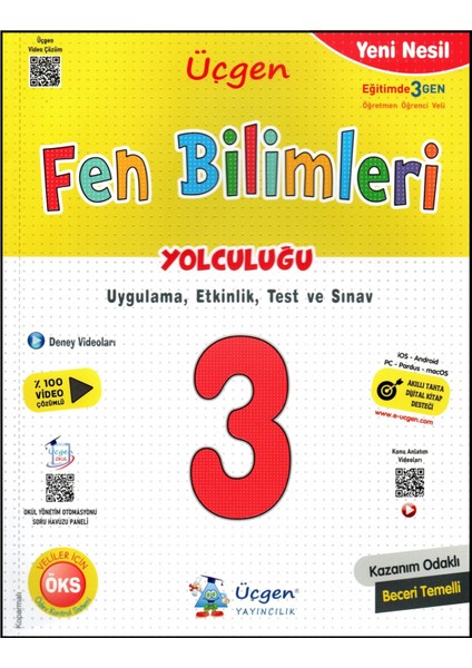 3. Sınıf Yeni Nesil Fen Bilimleri Yolculuğu (Ciltli)