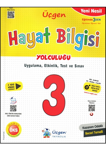 3. Sınıf Yeni Nesil Hayat Bilgisi Yolculuğu (Ciltli)