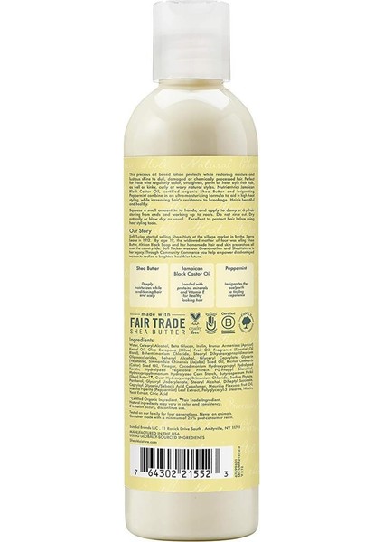 Jamaican Black Castor Oil Güçlendirici ve Onarıcı Şekillendirici Losyon 237ML