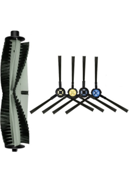 Ana Fırça Yan Fırça Yedek Parçalar Ilife A7 A9S V8 V8S X750 X800 X785 V80 Silvercrest Ssr1 Ssra1 Için (Yurt Dışından)