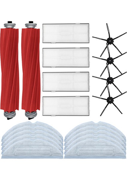 Ana Fırça Hepa Filtre Mop Bezi Yan Fırça Xiaomi Roborock T7S T7PLUS T7SPLUS S7 Yedek Parça