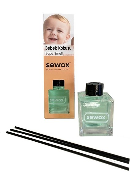 Bambu Çubuklu Bebek Kokusu Oda Ofis Banyo Kokusu 120 ml