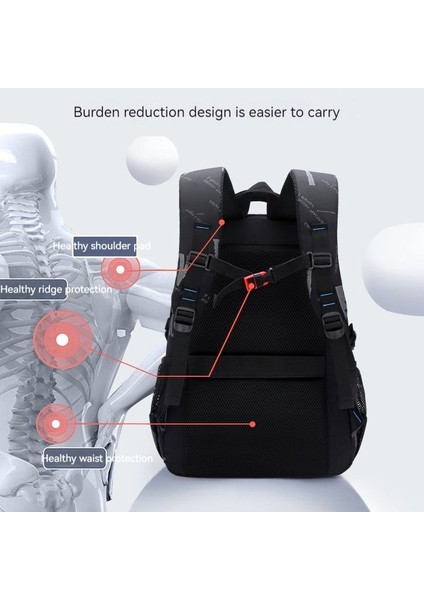 Lovehome Desen Baskılı Çocuk Sırt Çantası - Açık Mavi (Yurt Dışından) modelleri