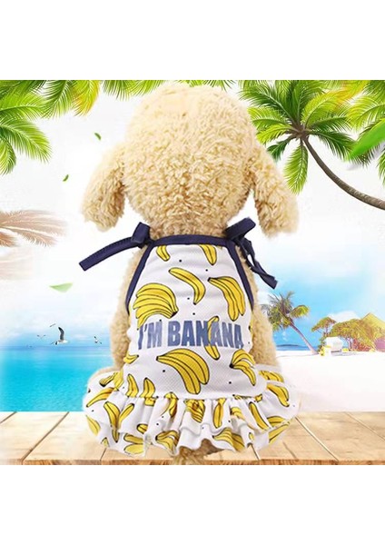 Muz Desenli Köpek Kıyafeti - Sarı (Yurt Dışından) indirimleri