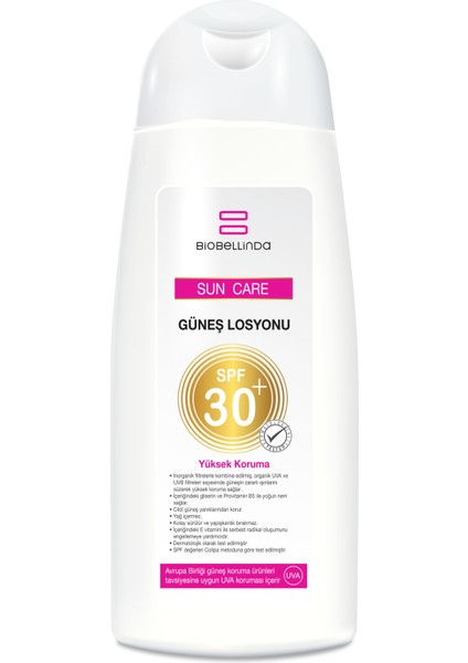 Güneş Losyonu Spf 30+ 200 ml | Koruyucu Güneş Kremi