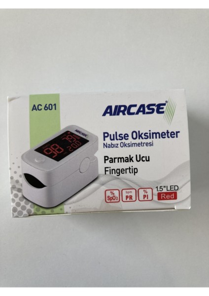 Pulse Oksimetre Parmak Tipi - Yetişkin Nabız ve Oksijen