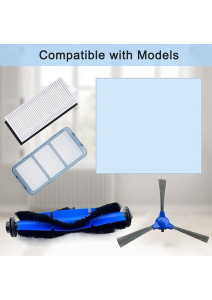 Eufy Robovac 11S 15T 30 30C 15C 12 25C 35C Robotik Vakumlar Için 30'lu Paket Yedek Parça Aksesuarları (Yurt Dışından) modelleri