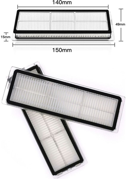 Xiaomi Dreame Bot W10 Robotik Süpürge Için Ana Fırça Yan Fırça Filtre ve Paspas Bezi Yedek Aksesuarlar (Yurt Dışından) fırsatları