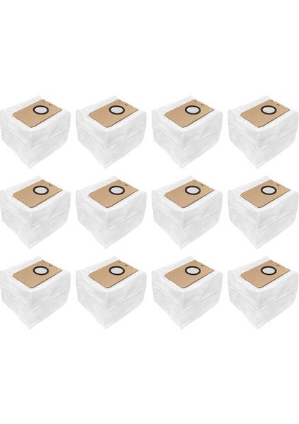 Neabot Q11 Robtic Elektrikli Süpürge Robotu Için 12 Paket Toz Torbası Yedek Yedek Parça Aksesuarları (Yurt Dışından)