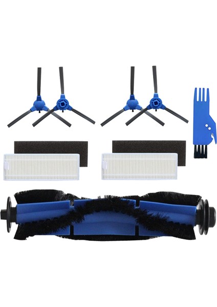 Cecotec Conga 1090 Serisi Yedek Parça Aksesuarları Için Elektrikli Süpürge Değiştirme Kiti Hepa Filtre Ana Yan Fırça (Yurt Dışından)