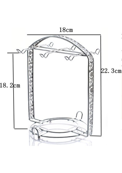 22.3cm Fincan Organizeri - Gümüş (Yurt Dışından) modelleri