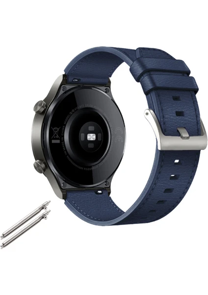 Huawei Watch Gt2 Pro Hakiki Deri Kayış 22 mm. Evrensel (Yurt Dışından)