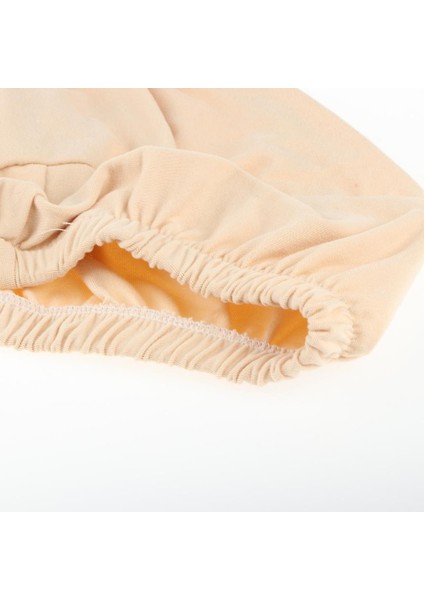 Katı Streç Spandex Slipcover Ofis Bilgisayar Sandalye Kapak Bej (Yurt Dışından)