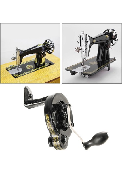Tekerlek Treadle Dikiş Makineleri Aksesuarlar Bölümler 3 Pcs(Yurt Dışından)
