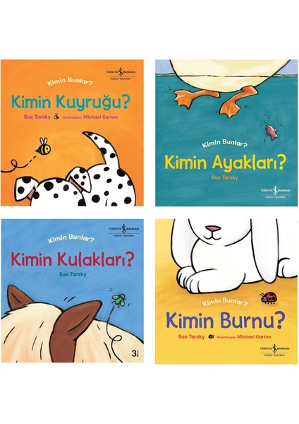 Kimin Bunlar Kitap Seti / Kuyruğu, Kulakları, Burnu, Ayakları
