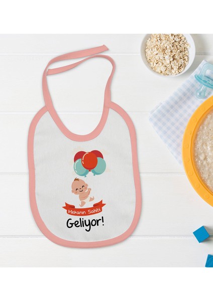 Kids Pembe Bebek Mama Önlüğü - Model 70