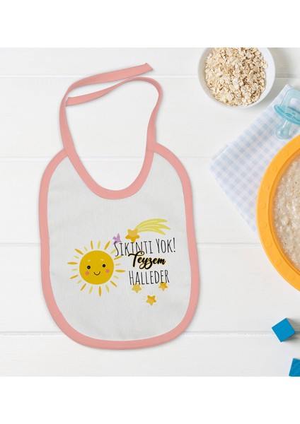 Kids Pembe Bebek Mama Önlüğü - Model 57