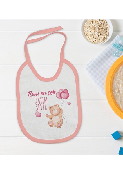 Kids Pembe Bebek Mama Önlüğü - Model 50