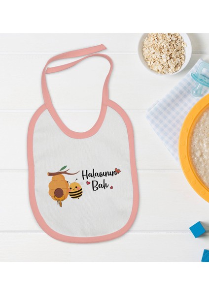 Kids Pembe Bebek Mama Önlüğü - Model 44