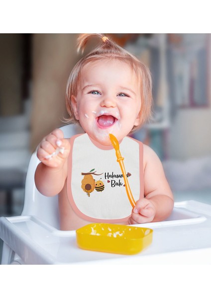 Kids Pembe Bebek Mama Önlüğü - Model 44 fiyatları