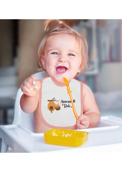 Kids Pembe Bebek Mama Önlüğü - Model 42 fiyatları