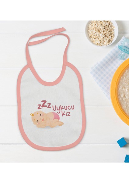 Kids Pembe Bebek Mama Önlüğü - Model 40