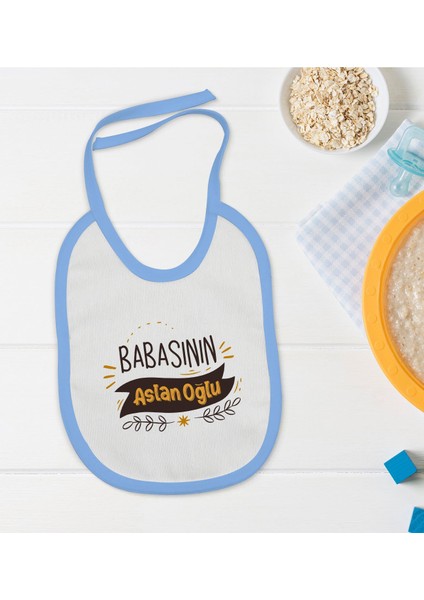 Kids Mavi Bebek Mama Önlüğü - Model 192