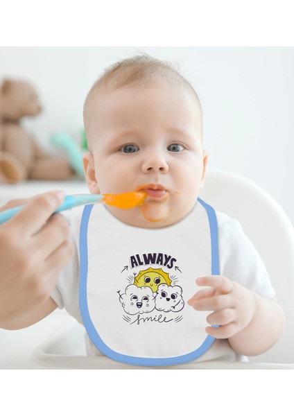 Kids Mavi Bebek Mama Önlüğü - Model 182 fiyatları