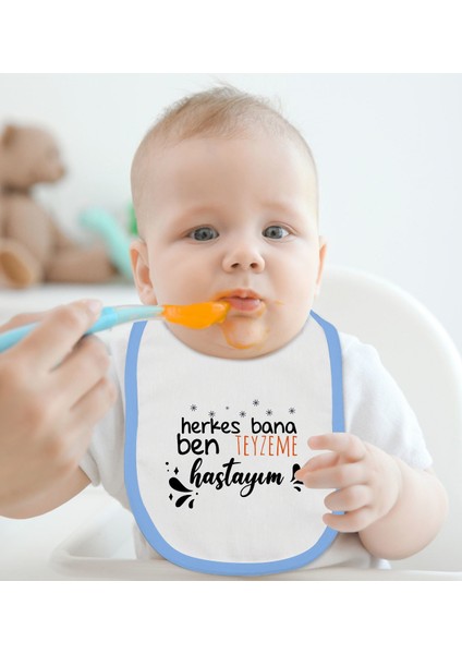 Kids Mavi Bebek Mama Önlüğü - Model 63 fiyatları